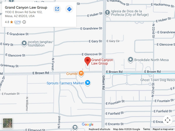 Mesa Office Map